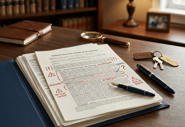 Legal Risks of Using Generic Real Estate Contract&nbsp;Templates